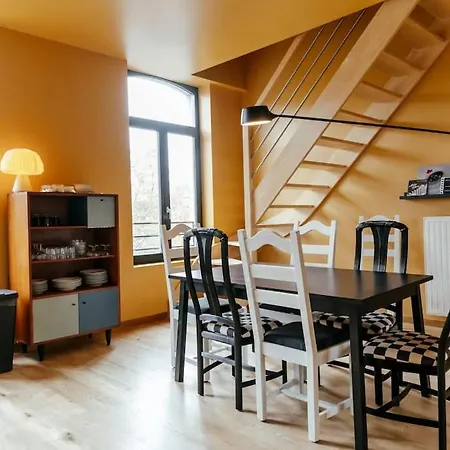 Le Retro Chic - Grand Duplex Pour 6 Dans Le Centre * Liege