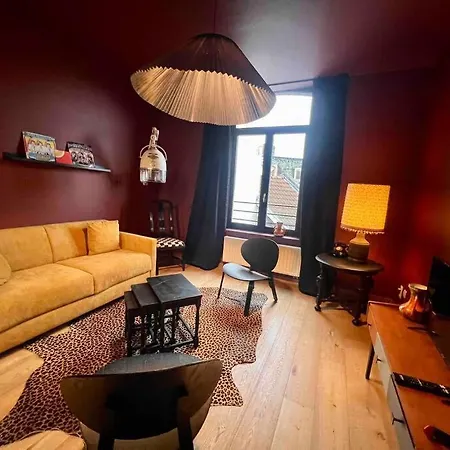 Apartamento Le Retro Chic - Grand Duplex Pour 6 Dans Le Centre Liège